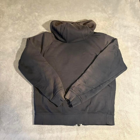 Distressed Vintage Y2K Nike black hoodie with white swoosh Size Small - Picture 5 of 5